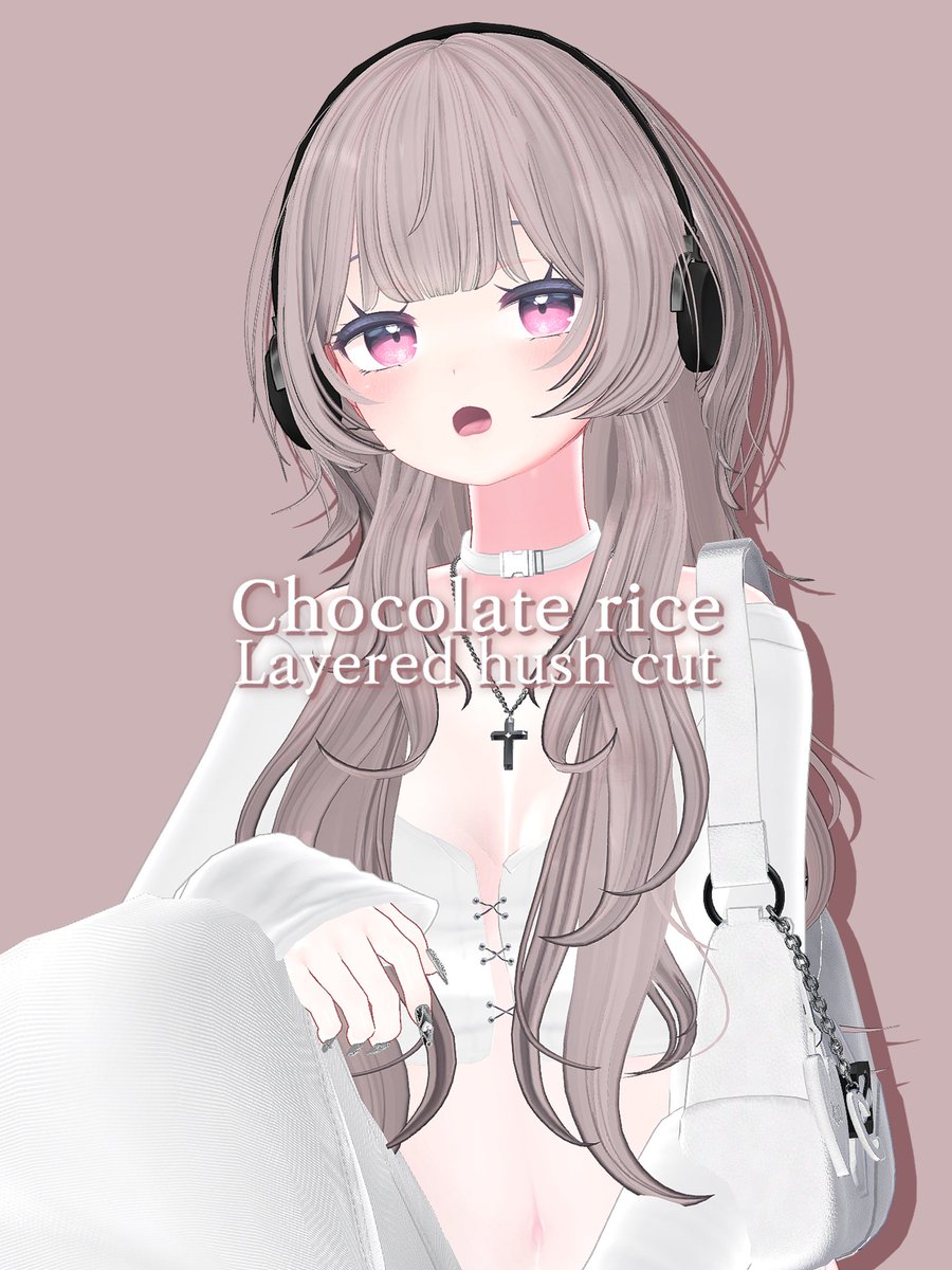 0chocolaterice0's tweet photo. #CHOCOLATERICE_vrc
📌新作RTキャンペーン🎁

【Layered hush cut Hair】がBoothに公開しました🖤
5アバター対応です❗

このツイートをRTで抽選で5名様に【Layered hush cut Hair】をプレゼント！ 当選者抽選は11/02です✨

よろしくお願いします🖤 https://t.co/u2Jxv5PD64