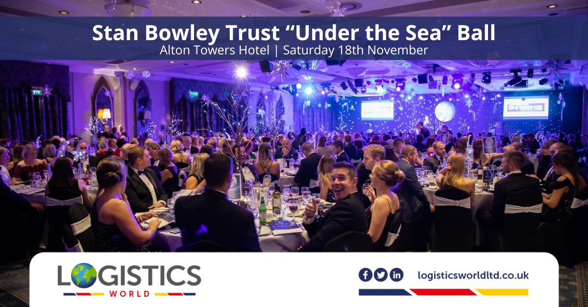 LogisticsWorld3's tweet photo. 🌟 We invite you to join us at Alton Tower Hotel on Sat, Nov 18th for the @StanBowleyTrust Ball. It's going to be a night to remember, and we're proud to be the headline sponsors. 🥂🍽️🎶
We can't wait to see you there!
#LogisticsWorld #StanBowleyTrust #CharityEvent https://t.co/IQ8g7q4IXz
