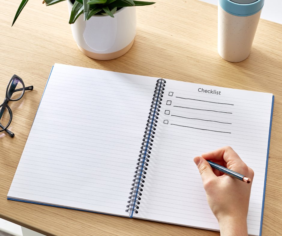 RHINOStationery's tweet image. Experience the joy of checking off tasks! ✅ 

Our latest blog has tips for your note-taking and checklists! 🔗 ow.ly/5ftP50Q1tKe

Our notebooks fit all needs, from shorthand to A4 hardbacks, with user-friendly designs. 📓

 #StayOrganised #ProductivityHacks #Notebooks