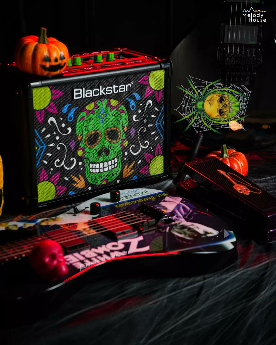 Unleash your inner monsters with these haunting instruments 🕷🎃

Grab yours now in time for Halloween 
tinyurl.com/ycytebwv

#halloween #halloweenvibes #spookysound #musicialinstrument  #kirkhammett