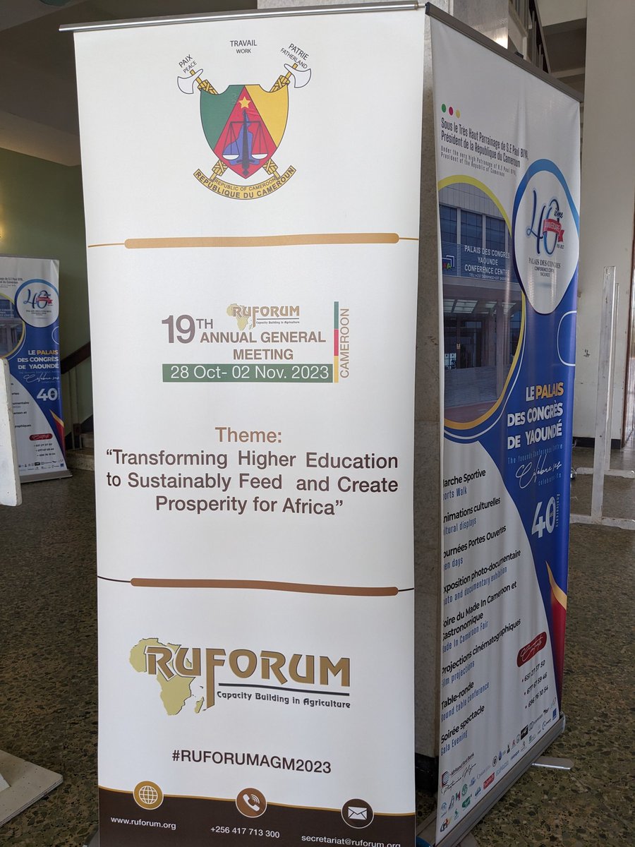 Do you know what RUFORUM is?

Regional Universities Forum for Capacity Building in Agriculture (RUFORUM)
#Ruforumagm2023