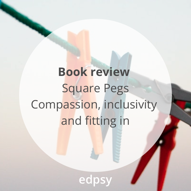 📖New book review: Square Pegs

Delighted to publish this fabulous review of 'Square Pegs'. #TwitterEPs

Reviewed by <a href="/RachelS_EP/">Rachel Sawyer</a>, <a href="/BeccaJC91/">Rebecca Crompton</a> and Susanne, its been great to get a range of views on this thought provoking book.

Read the review here: edpsy.org.uk/blog/2023/book…