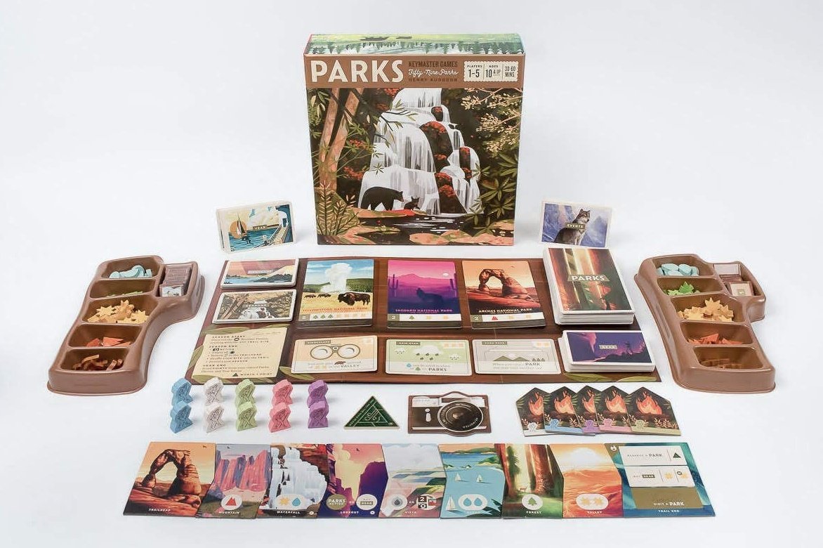 <a href="/LudiNord/">LudiNord</a> Parks !

Le jeu est beau, le matériel est 👨‍🍳😘, les règles sont plutôt simples, c'est accessible aux débutants tout en restant un jeu qui peut devenir tactique pour les plus expérimentés :)