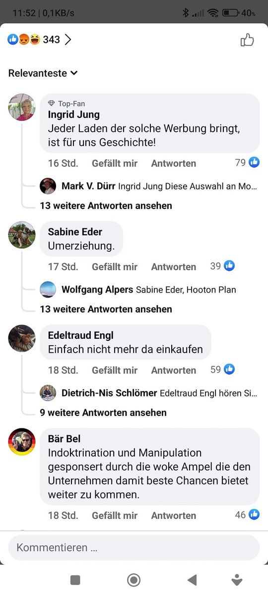 Ein einfaches Foto in der Werbung und die Stolzemonat Deppen sind getriggert 🤦🏼‍♂️🤦🏼‍♂️🤦🏼‍♂️