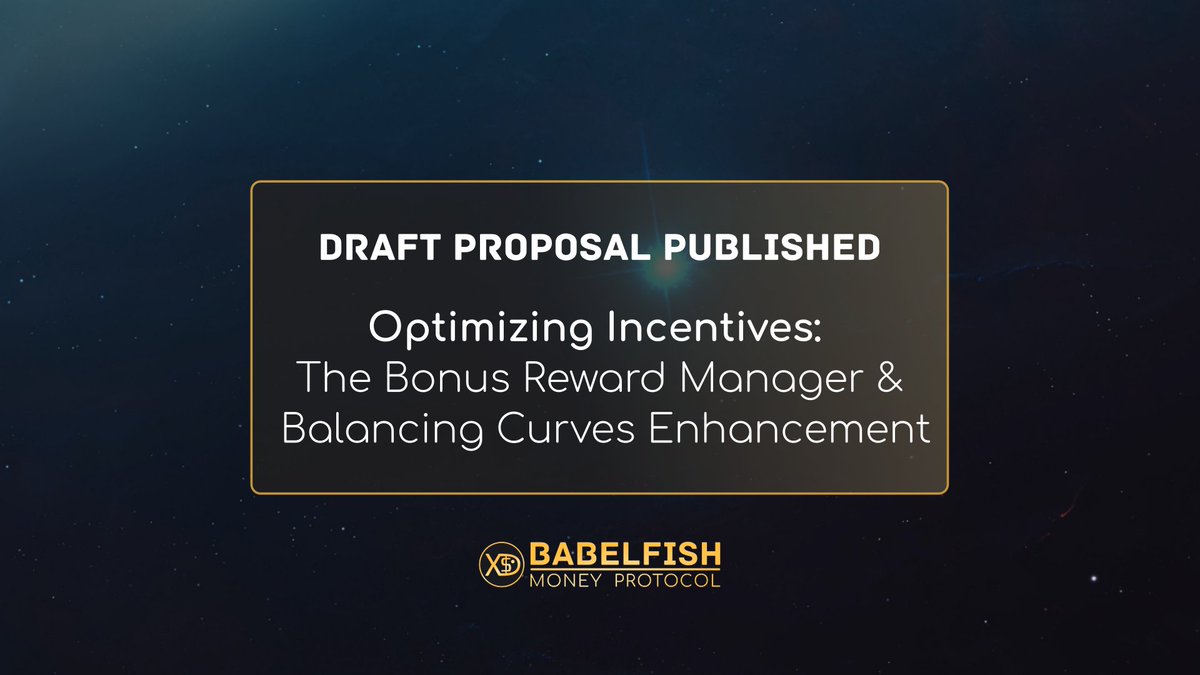 babelfishmoney's tweet photo. 📣 Calling all BabelFish Community Members! 🚀
Our draft proposal, BIP-0010, is live and open for discussion. 📜We value your input! Let's optimize incentives together. Voting in ~48 hours! 🗳️
Dive into the details: https://t.co/0Tg6kgAYz1
#BabelFish #CommunityVoice #Bitocracy https://t.co/nNvxui1OGW
