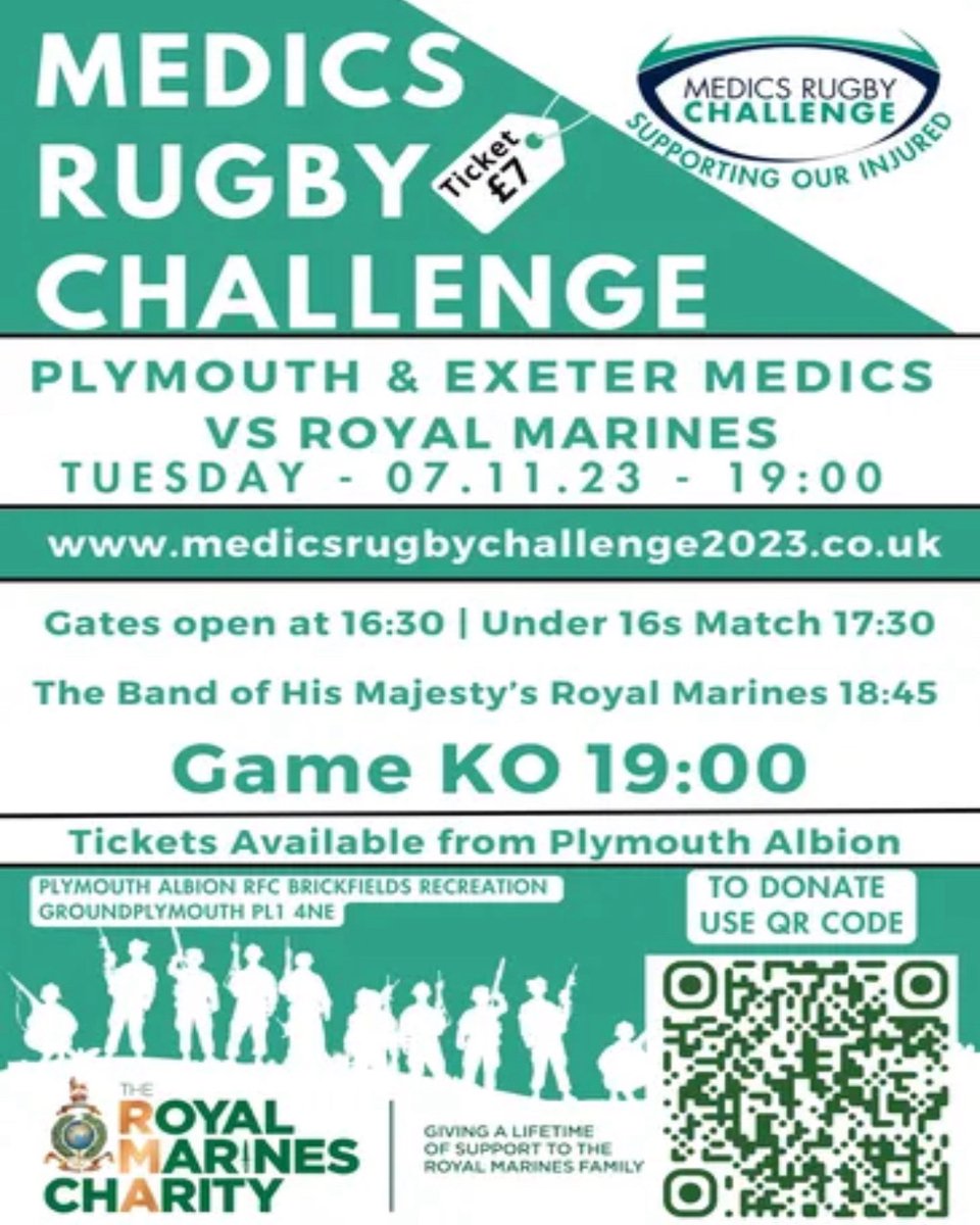 #royalmarines #medics #rugby