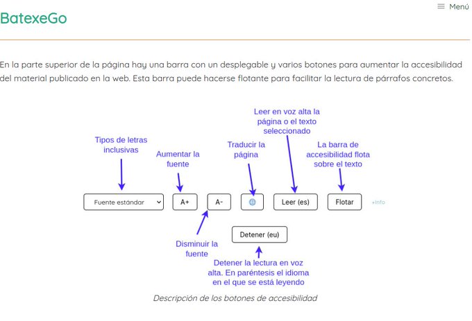 eXeLearning_spain (@exelearning_sp) on Twitter photo La comunidad de #eXeLearning generando valor: <a href="/jjdeharo/">Juanjo de Haro</a> crea una barra de accesibilidad que facilita la modificación del tipo de letra a fuentes de alta legibilidad, traducción a varios idiomas y función de lectura en voz alta del contenido #YoSoyExe ℹ️batexego.bilateria.org La comunidad de #eXeLearning generando valor: <a href="/jjdeharo/">Juanjo de Haro</a> crea una barra de accesibilidad que facilita la modificación del tipo de letra a fuentes de alta legibilidad, traducción a varios idiomas y función de lectura en voz alta del contenido #YoSoyExe ℹ️batexego.bilateria.org