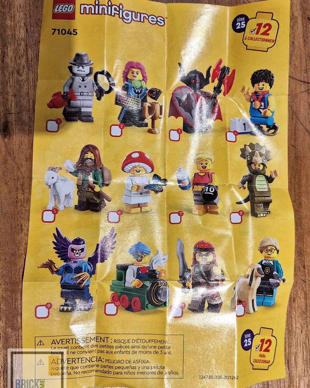Falconbricks LEGO News on X First look at the new LEGO Minifigures Series 25 Release January 1st Price 4.99 each legonews legoleaks lego minifigures https t lshBX4ycNo X