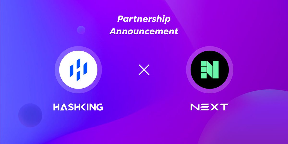 HashKingGlobal's tweet photo. 📢We are thrilled to announce our partnership with
@NEXTLabs296416
NEXT: NEXT is a leading global trading platform that focuses on RWA and AIGC assetinnovation
#Hashking #staking #Partnership #Web3 #NEXTLabs https://t.co/WOUwTVY8VN