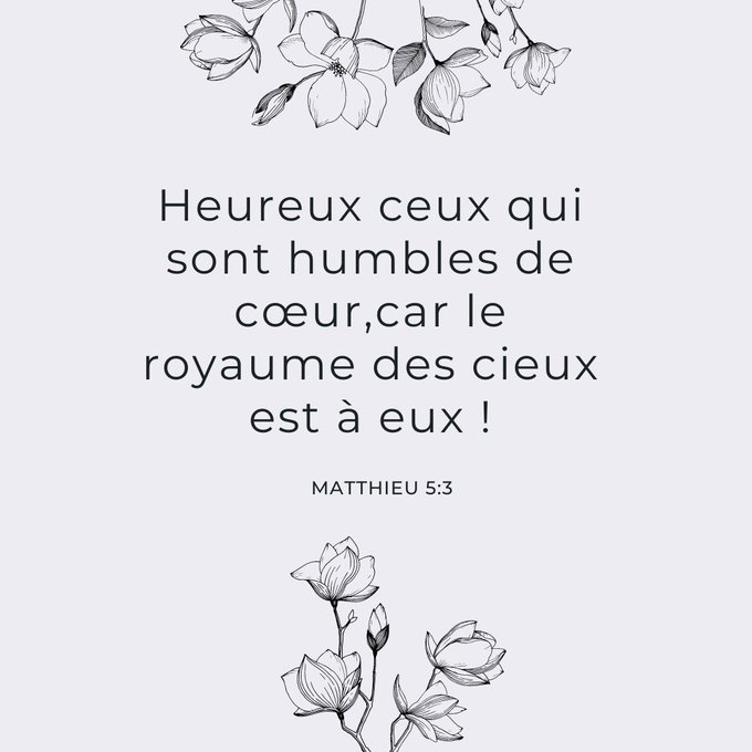 #paroledeDieu #versetbiblique #humilite #coeur #UVVC
uvvc.ca