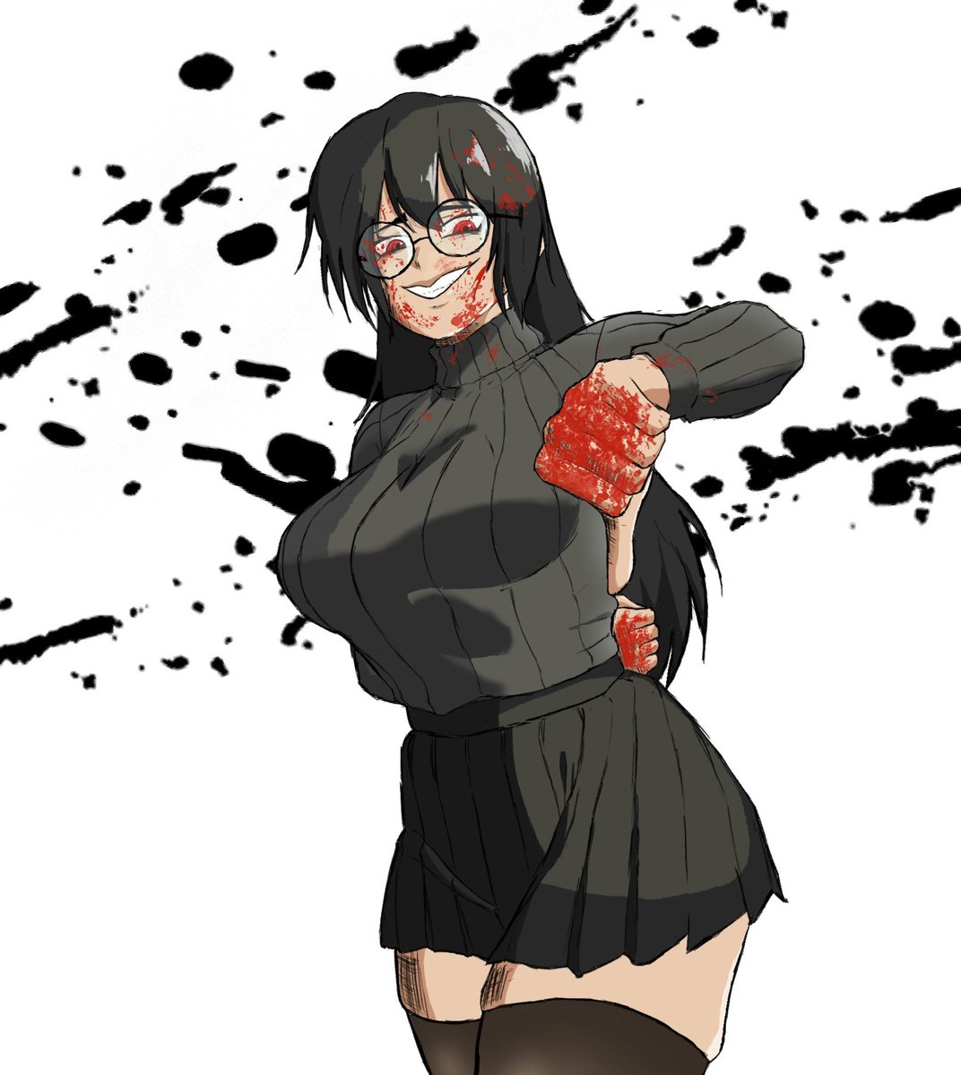 CrackdownEX's tweet image. Woman drawing