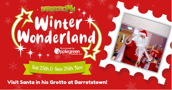 Trader stalls call for Barretstown Winter Wonderland
kilcullenbridge.blogspot.com/2023/10/trader…

An opportunity for trader stalls is available at the Barretstown Winter Wonderland which will take place this year on the weekend of 25-26 November.