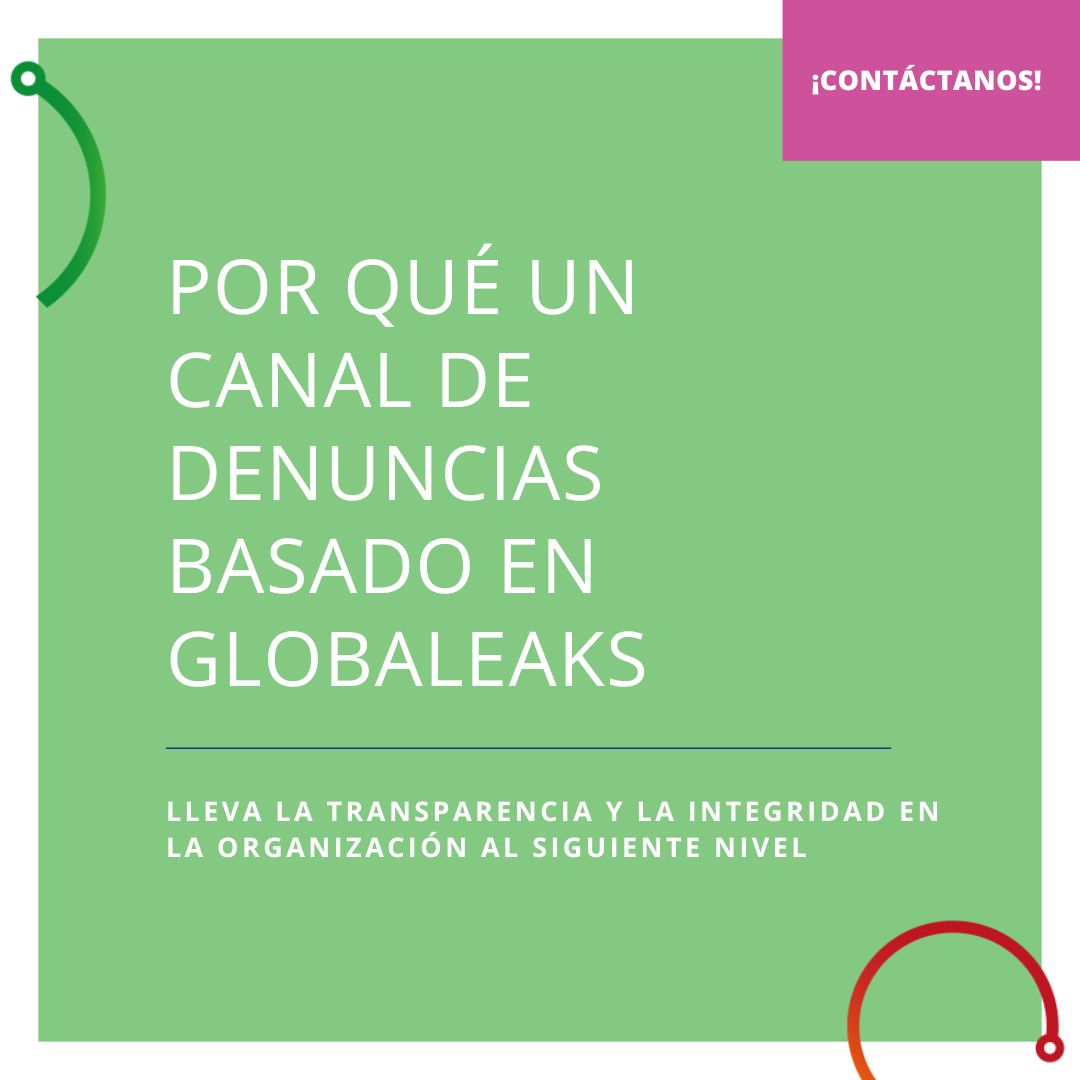 ogov_tech's tweet photo. Hoy compartimos una herramienta revolucionaria: un canal de denuncias basado en GlobaLeaks para impulsar transparencia e integridad en organizaciones. https://t.co/WNDy1SB28i