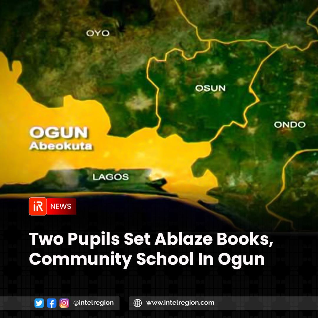 • Two young pupils, Wahis Musa, aged 6, and Malik Iliasu, aged 9, from the Isheri Olofin community in Ogun State, were arrested after they reportedly set fire to their school and school property. 

• They entered a classroom through an unlocked window and burnt the books left…