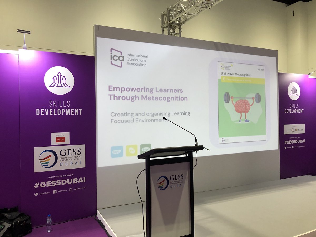 Starting now! #GESSDUBAI