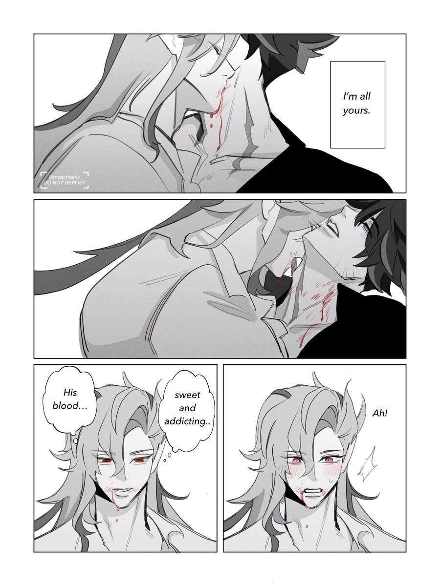 vampire x werewolf au

#wriolette #Wriothesley #Neuvillette 