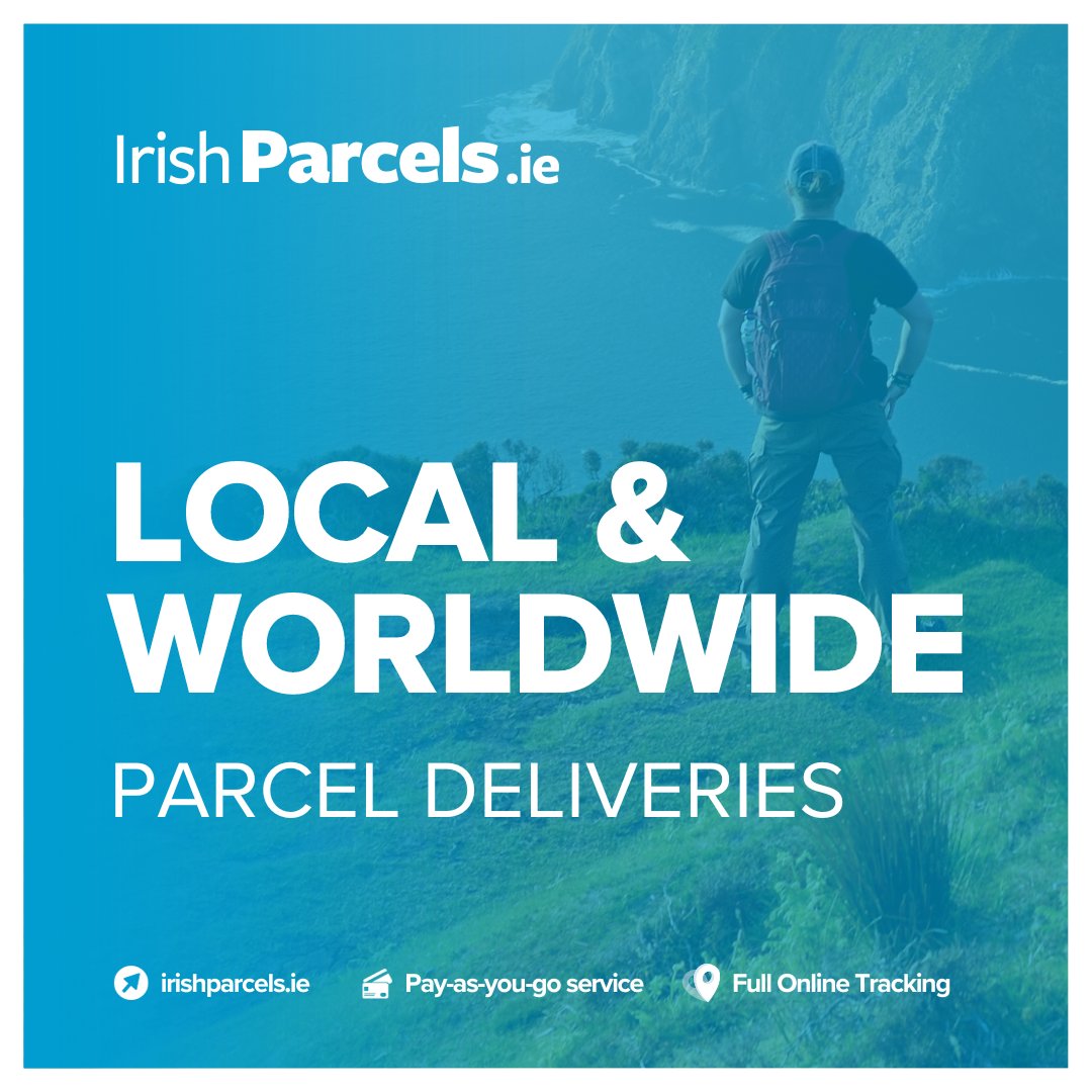 Need to send a #parcel to your customers, or friends &amp; family abroad? Irish Parcels have you covered! 🗺️

☑️ Full Online Tracking
☑️ Worldwide #doortodoor Service
☑️ Pay-as-you-go Service
☑️ Thousands of Happy Customers

Get an INSTANT Quote at irishparcels.ie 24/7 🕗