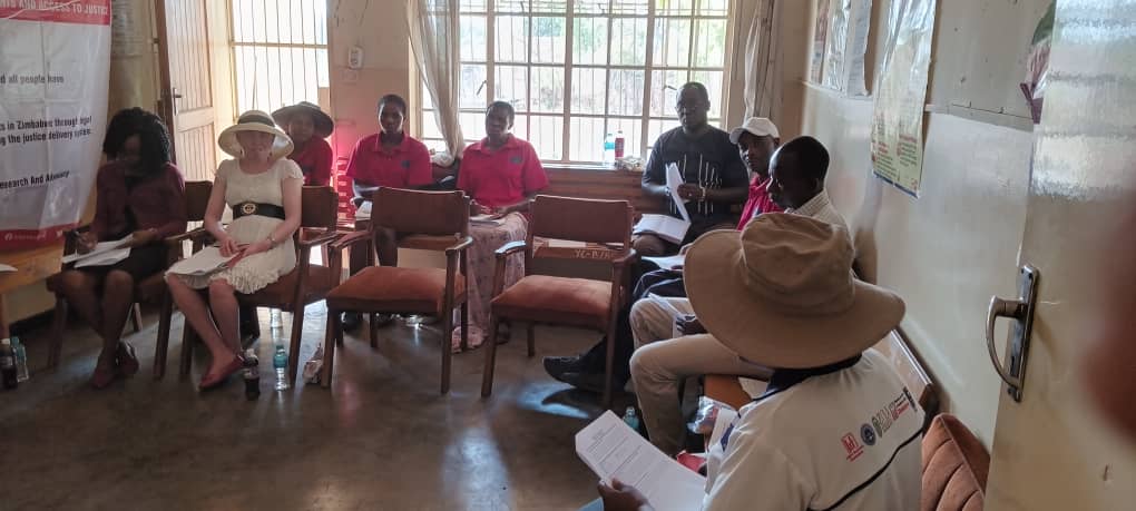LRFZimbabwe's tweet photo. LRF held a Legal Support Committee(LSC)  refresher training for committee members who included District officers from various government ministries and deparments at Magunje Youth Centre in Ward 10. https://t.co/AxOGSEixhI
