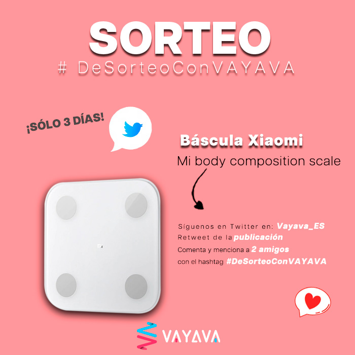 VAYAVA_ES's tweet photo. ¡Tienes la oportunidad de ganar una báscula!.
Solo sigue estos pasos:
👍Síguenos @VAYAVA_Es
🔁Retweet
📢Menciona a 2 amigos con el hashtag #DeSorteoConVAYAVA
*El Sorteo se realizará el 02/11/2023
**Bases legales👉https://t.co/58LBkERyOx https://t.co/coSOYEgVAx
