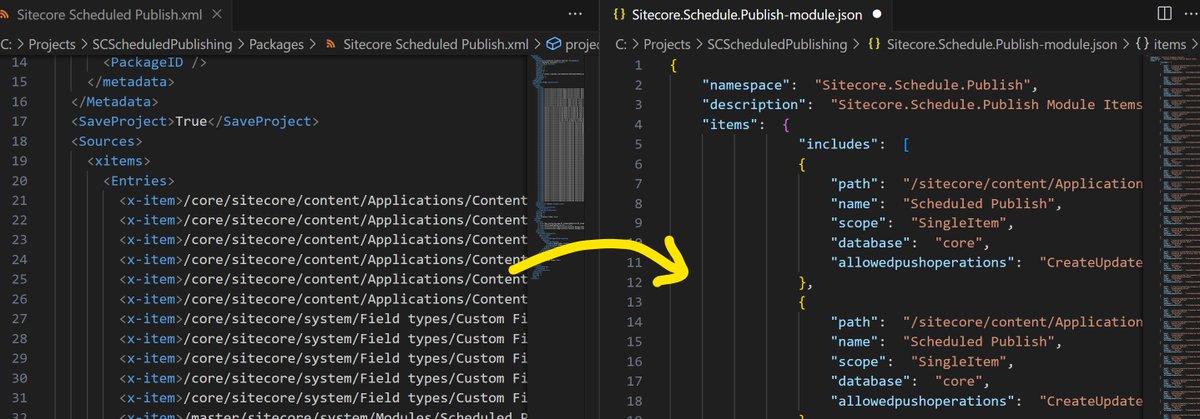 billyjava's tweet image. 📢 New Blog post: Auto-convert Sitecore Package.xml files to Sitecore CLI JSON files with my script.
#Sitecore #SitecoreCLI
flux-digital.com/blog/convert-p…