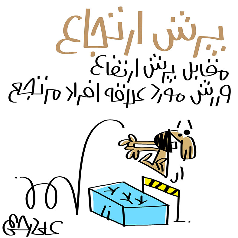 واژولوژی/ پرش ارتجاع: مقابل "پرش ارتفاع"، ورزش مورد علاقه عزیزان مرتجع! 

#ارتجاع
#واژولوژی