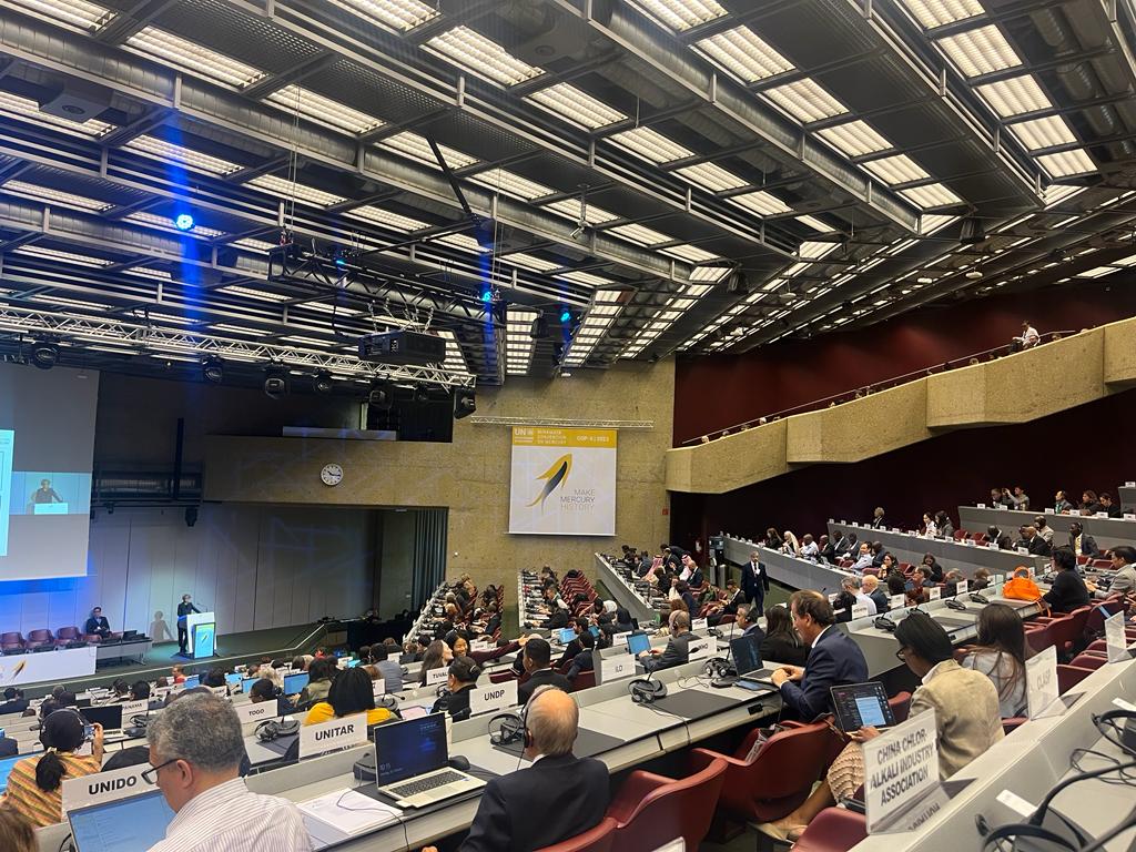 It's Day  1 at #MinamataCOP5. 

We  have joined civil societies, NGOs and parties  to the #MinamataConvention  in GENeva 

We are committed in #MakeMercuryHistory.