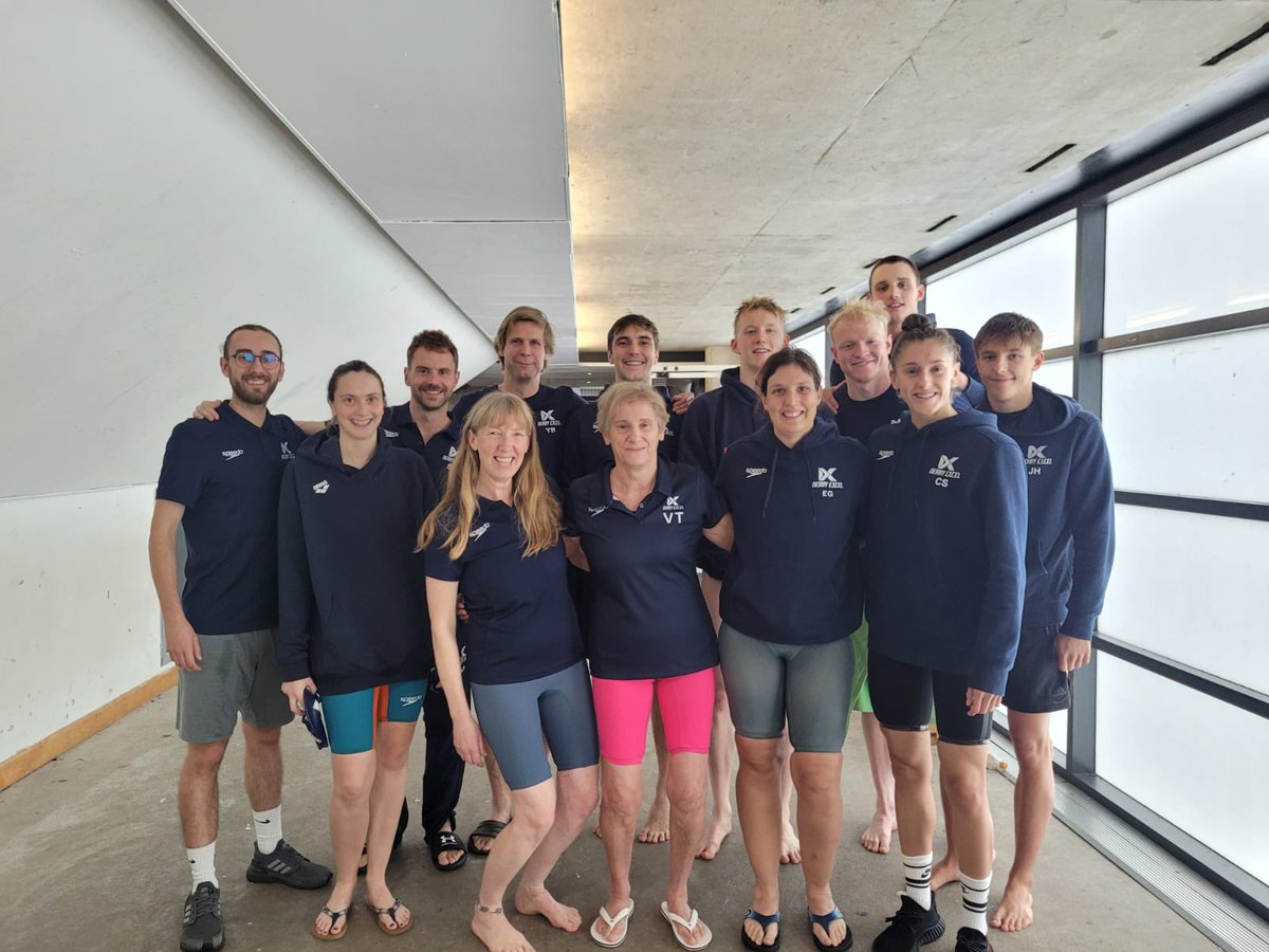 Congratulations to the whole Derby Excel team at Masters Nationals this past weekend! 

A great opportunity for our Elite swimmers and Masters swimmers to race together 💪