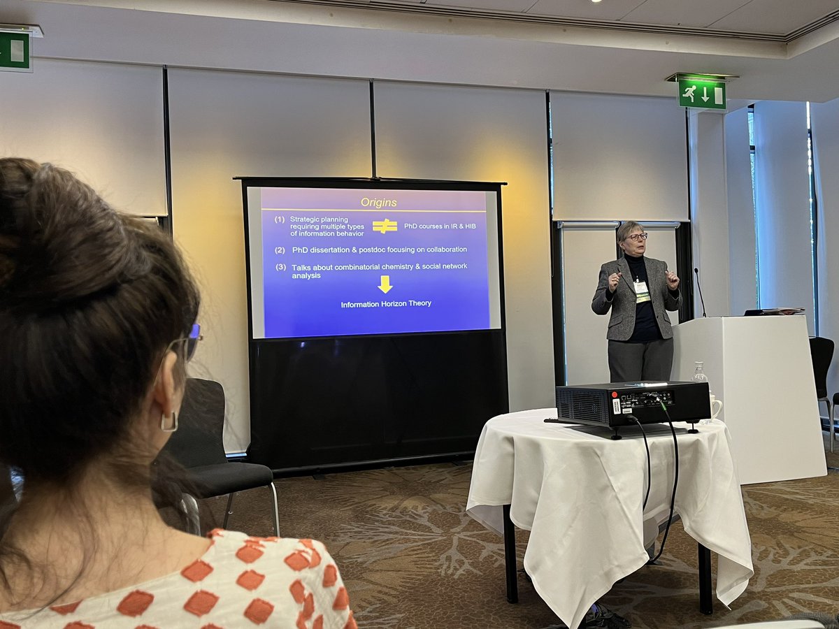 A panel at #ASIST23 on 20 years of Sonnenwald’s Information Horizons draws attention to the importance of this theory and method in researching information behavior in its natural form, including #InformationEncountering.