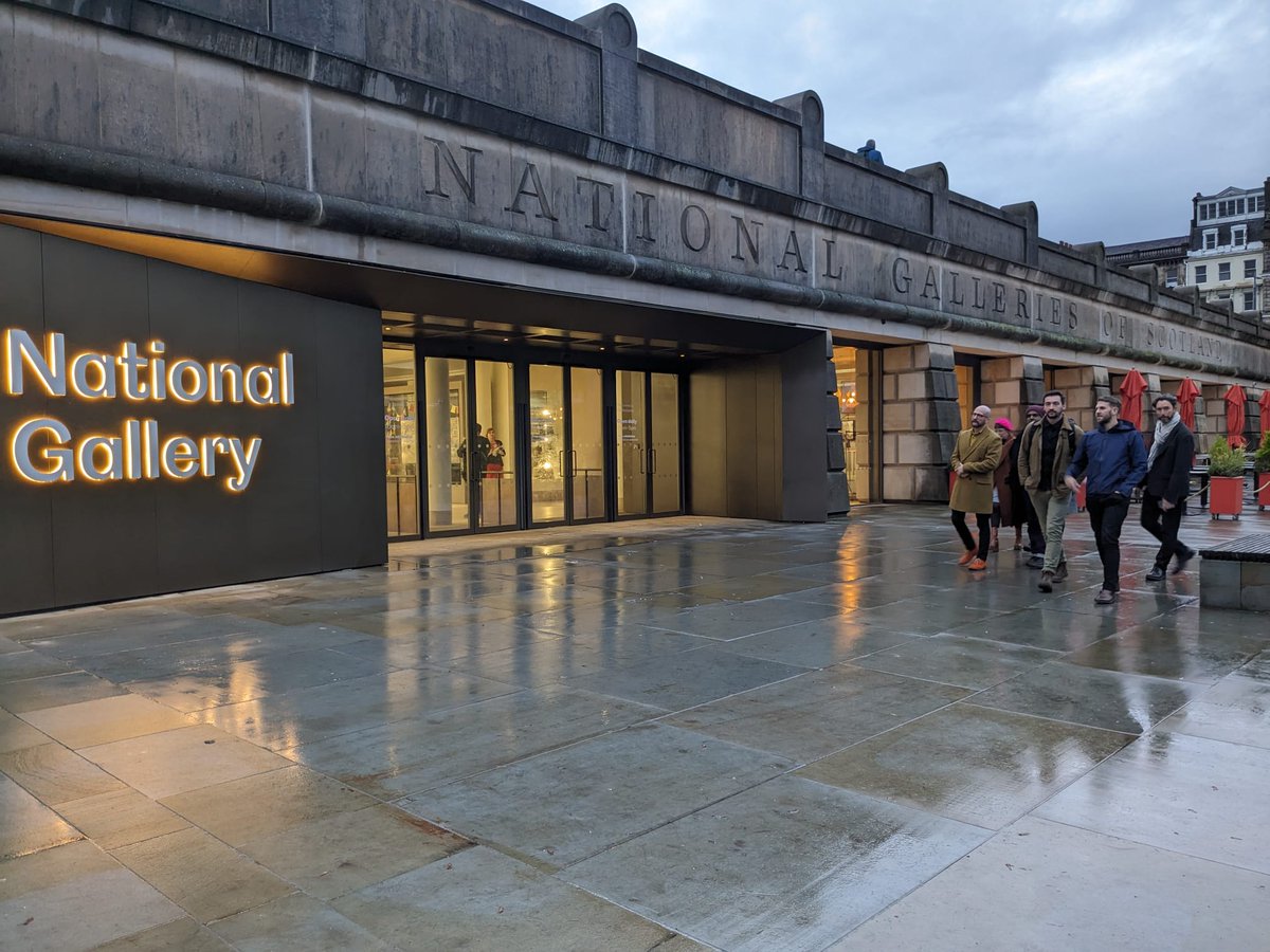 Hoskins_Arch's tweet photo. Thank you @NatGalleriesSco, for organising an after-hours tour of the Scottish collection &amp; dinner for the team working on the new Scottish galleries at the National. It was a great opportunity to come together and celebrate their hard work &amp; dedication in completing the project. https://t.co/x27HZZiSkd