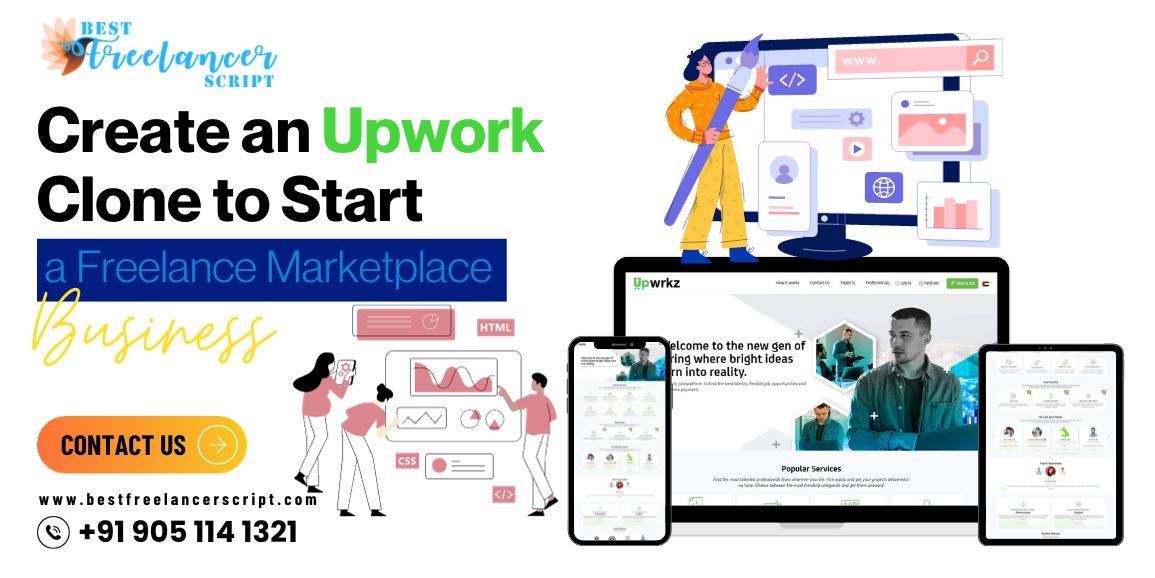 freelancerscrip's tweet image. Looking for the ultimate guide to building a #freelancemarketplace? 
Don't miss our latest blog – your journey to an Upwork Clone starts here! 
bestfreelancerscript.com/blog/create-an…
#bestfreelancerscript #freelancescript