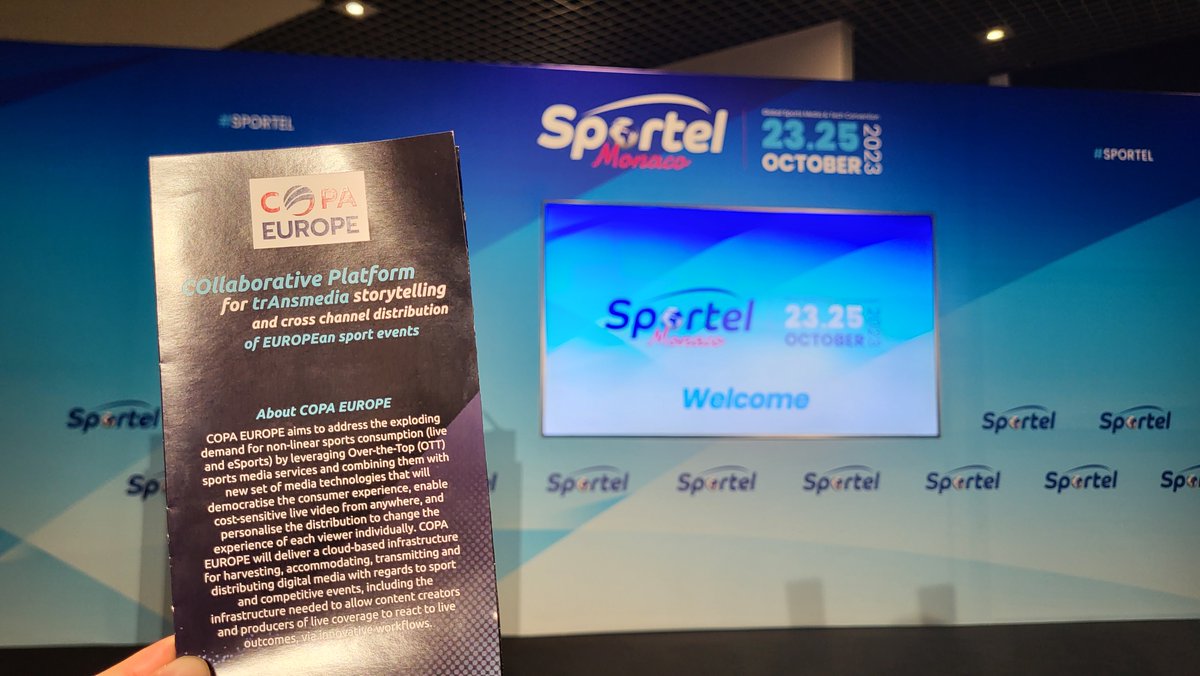 LiveU presented COPA EUROPE at Sportel 2023!

Learn more: copaeurope.eu

#sportelmonaco #copaeurope #europeanproject #sports