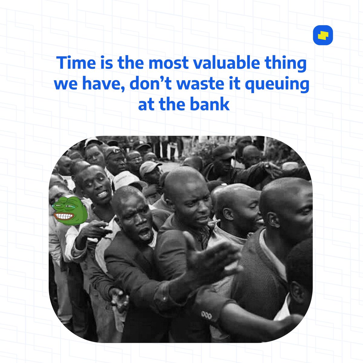 cashirapp's tweet photo. Kunle is smart, he uses Cashir App and gets to spend his time doing what he loves instead of queuing in the bank.
Be like Kunle, download Cashir App today โ๐พ
#cashirapp #cashir #fintech #finance #banking #startup #mondaymotivation #business #nigeria #africa https://t.co/WWF4pO7qa0