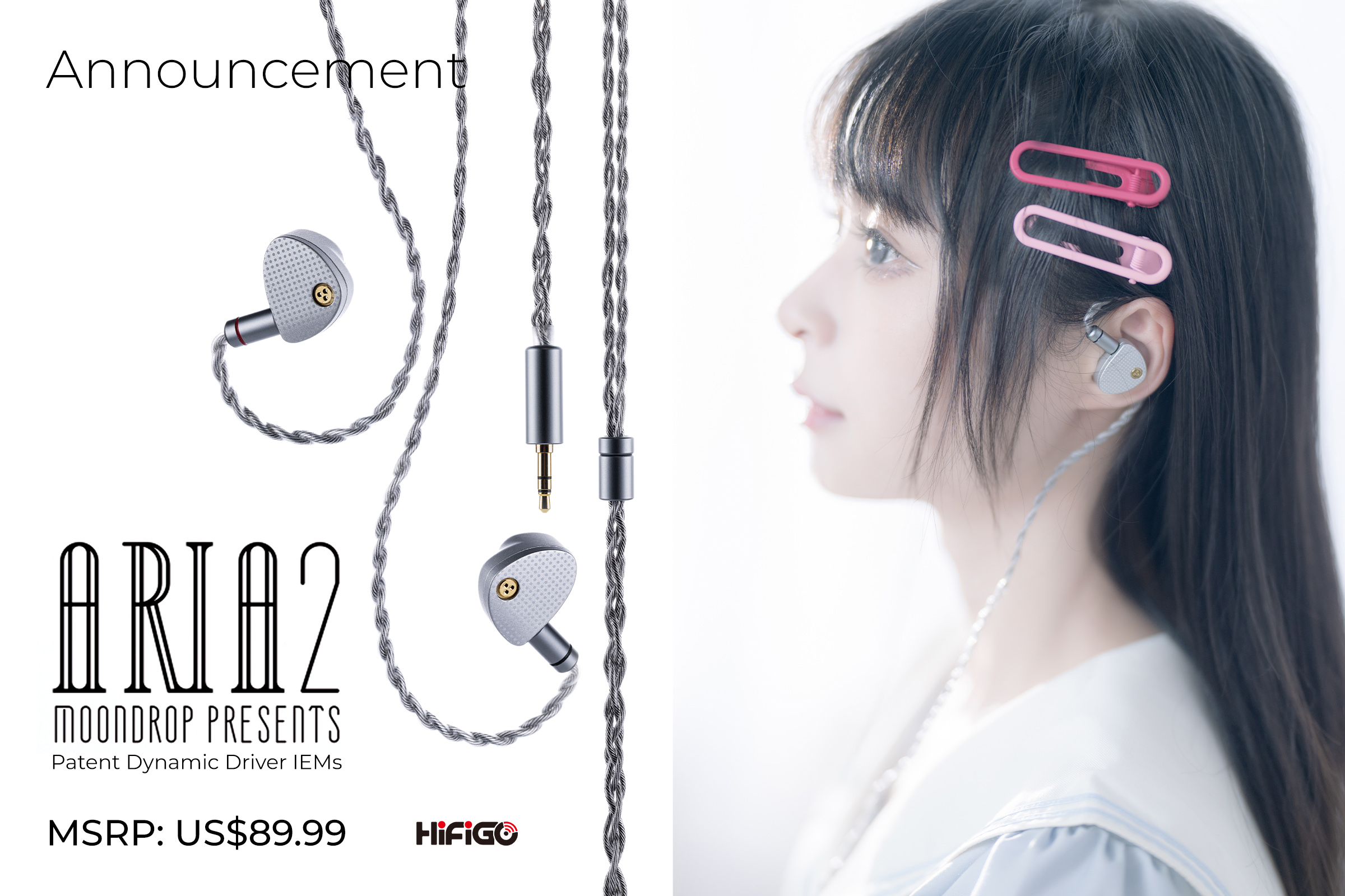 Moondrop Aria 2 In-Ear Headphones