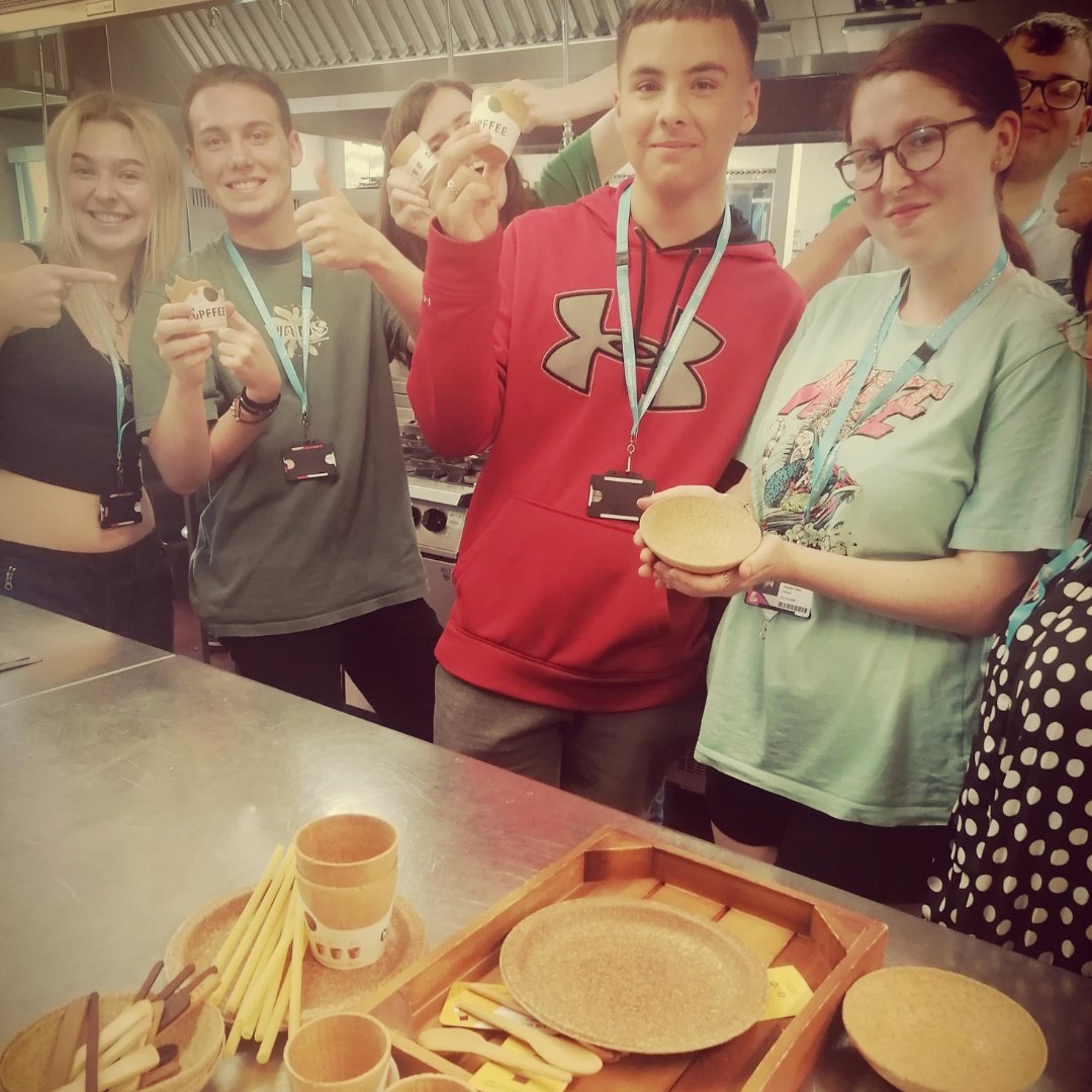 Our edible tableware takeover is nearly here! On Thursday, students and staff can enjoy a number of tasty dishes using the fantastic @stroodles_HQ and @UkRiso products.

This includes everything from porridge in edible bowls, to a unique evening meal at the @radmoor_rest