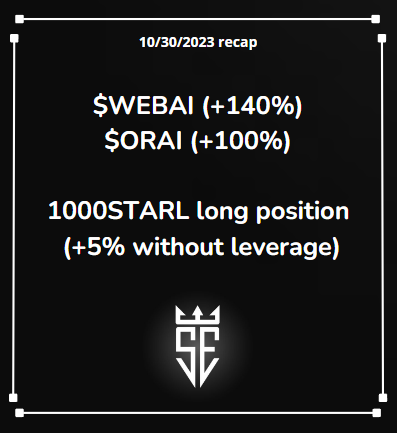 Solana Express (@solanaexpress) on Twitter photo STARTING THE WEEK OFF RIGHT💥
Shoutout to @Kosidro for $WEBAI and $ORAI calls and <a href="/_SOLGoodMan/">solgoodman</a> who shared the long position💯
Passes are available on Tensor and Magic Eden, $60 ain't as much if you can make it back in one day😤 STARTING THE WEEK OFF RIGHT💥
Shoutout to @Kosidro for $WEBAI and $ORAI calls and <a href="/_SOLGoodMan/">solgoodman</a> who shared the long position💯
Passes are available on Tensor and Magic Eden, $60 ain't as much if you can make it back in one day😤