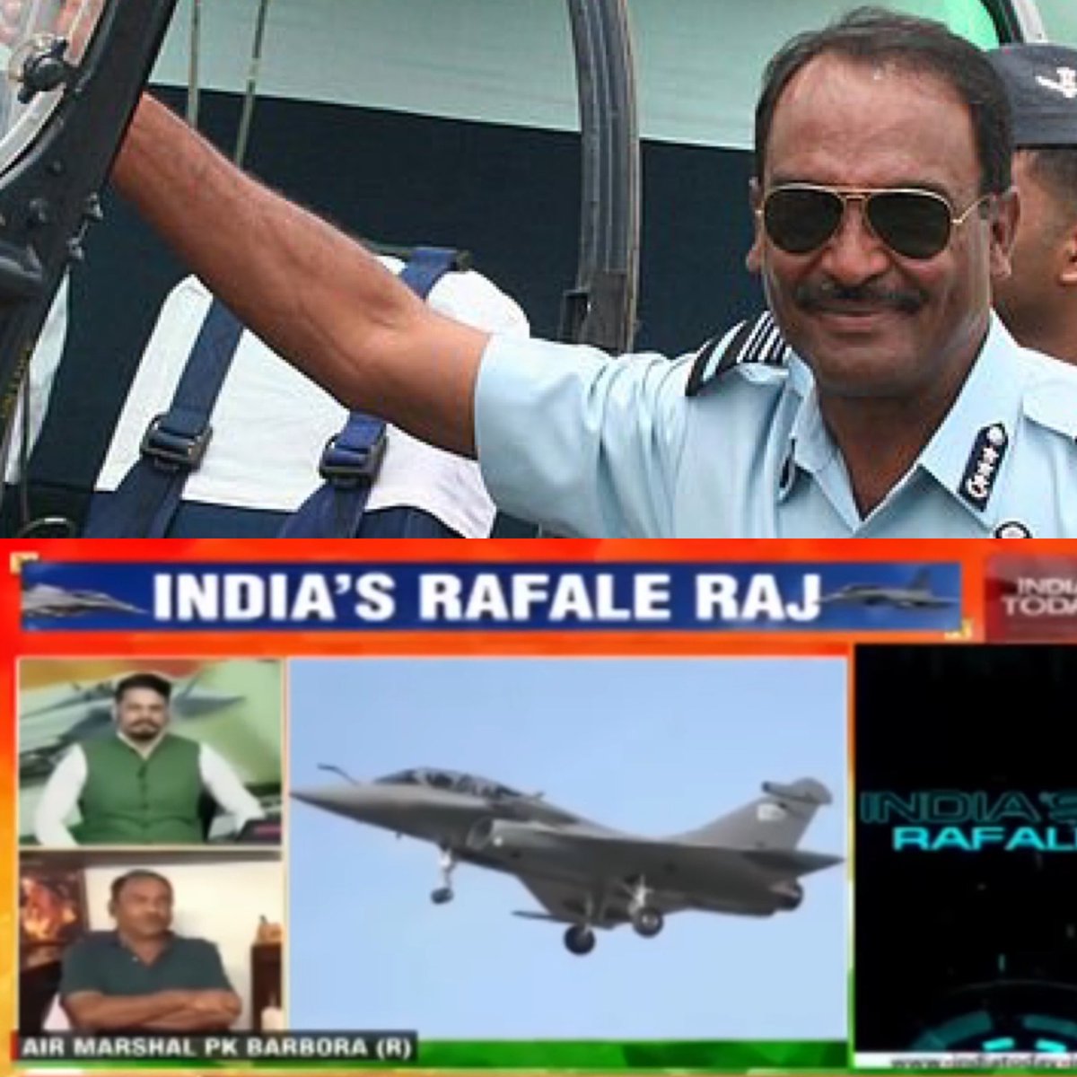 ShivAroor's tweet photo. Very sad to hear about the death of former IAF Eastern Air Command C-in-C Air Marshal PK Barbora. Was a rare straight-talker who didn’t pull his punches. A believer of how the unvarnished truth was real patriotism. Had the honour of his wisdom on several shows.

Blue skies, Sir🙏🏽 https://t.co/ssnVuPSz4V