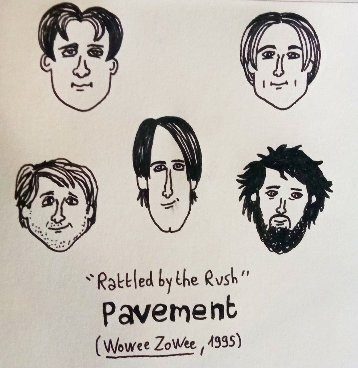 Inktober sous forme de playlist.
Thème #30 : Rush
#inktober2023 #pavementband