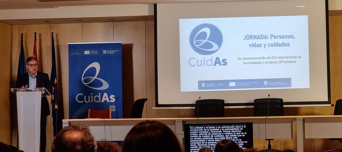 FraternidadAsoc's tweet image. "Permitir que las personas puedan desarrollar su proyecto de vida personal y autónomo del modo que lo quieran hacer. Así es este cambio de modelo tan importante que en #Asturias llevamos a cabo a través de #CuidAs. Poner a las personas en el centro." 
@EnRoNu @socialasturias_