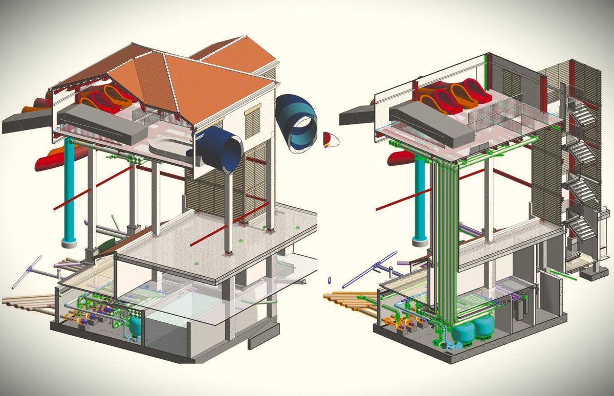 Life cycle of a BIM project (I)
We will look at the role of BIM methodology throughout all stages of a project. 💡
👉 amusementlogic.com/company-news/l…

#amusementlogic #design #construction #architecture #engineering #leisure #tourism #BIM #buildinginformationmodeling