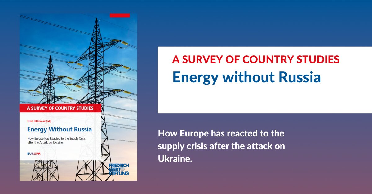 Wie haben #EU-Länder auf die #Energiekrise reagiert? In unserer Publikationsreihe „Energy without Russia“ haben wir 16 Länder untersucht. Jetzt gibt es die Studien gesammelt in einer Publikation.
Zur #Studie|nseite:
eastern-europegrowth.fes.de/energie-studien