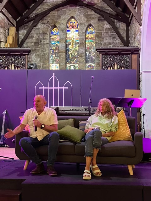 andyhmessage's tweet image. Had a really special time at Christ Church Kenilworth yesterday, with lots of beautiful responses to the Gospel. I particularly loved being interviewed with Michele in the evening. It made me think afresh how good God has been to us.