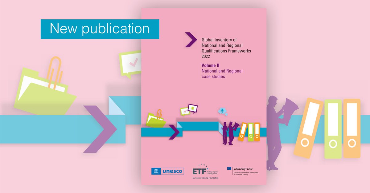 ✅Check out the progress made in establishing and implementing national and regional #qualifications frameworks around the world since 2019!

🆕 publication by Cedefop, <a href="/etfeuropa/">European Training Foundation 🇪🇺</a>, <a href="/UNESCO/">UNESCO 🏛️ #Education #Sciences #Culture 🇺🇳</a> and <a href="/UIL/">UNESCO-UIL</a> 👇
cedefop.europa.eu/en/publication…

#NQFs