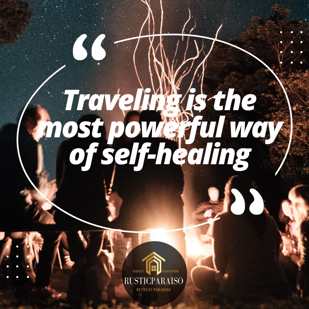 rusticparaiso's tweet photo. The world is a book, and those who do not travel read only one page.

#RusticParaiso #Travel #VacationRental #TravelGoals #Getaway #staycation #graduationparty #Graduationcelebration #familyparty #familygathering #GroupTravel #AirbnbExperience #womenRetreat https://t.co/Y483g5Soi9