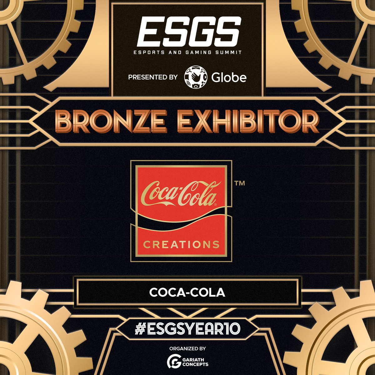 Celebrate the power of gaming and life's epic journeys with this year's newcomer and one of our Bronze Exhibitors, Coca-Cola

Get your fill this Nov 3-5, in World Trade Center, Pasay City.

Iron tickets are still available for purchase ONSITE!

#CocaColaUltimate
#TasteTheXP