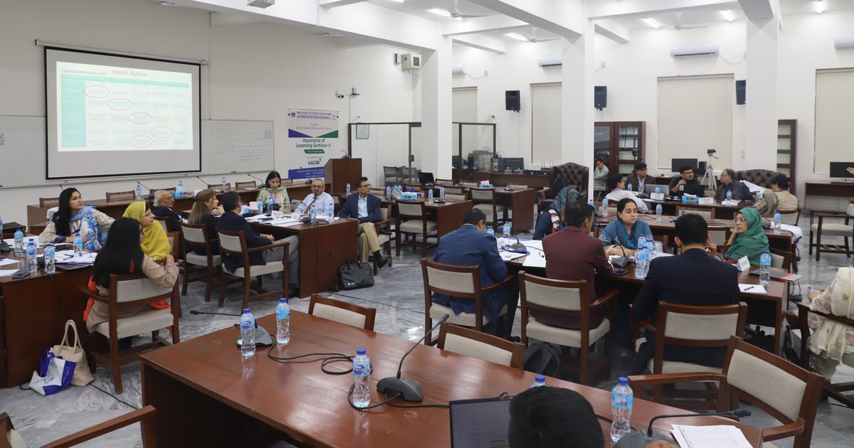 NBEAC's tweet photo. Press Release - AACSB SEMINAR: ASSURANCE OF LEARNING- II held on held on 26th-27th  of October, 2023 at Lahore School of Economics, Lahore.

https://t.co/hr3HqV0Ycg https://t.co/MQuA3LcBXC