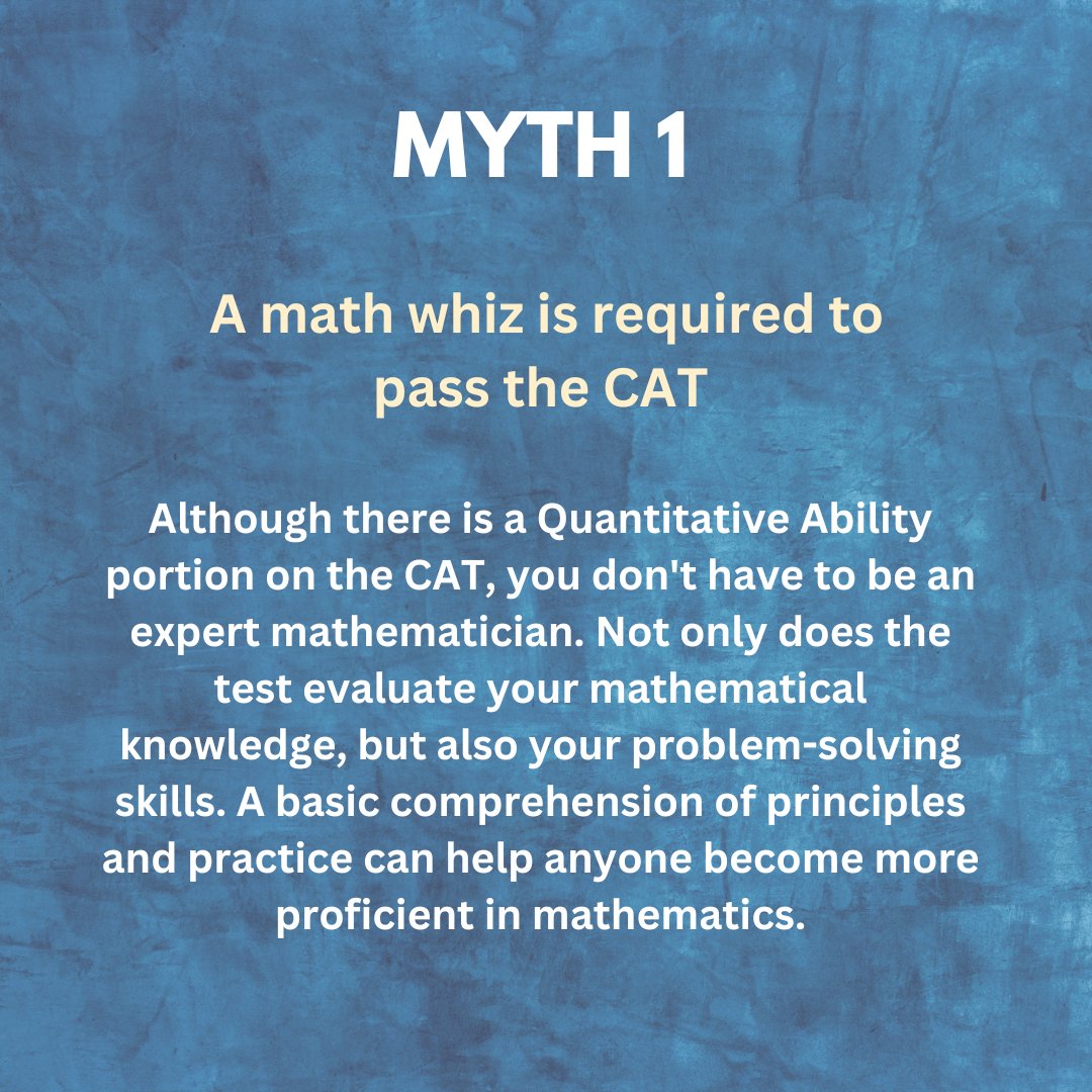 formfees's tweet photo. Myths and Truths about CAT Exam Preparation
By approaching your preparation with a methodical and deliberate attitude, you can easily improve your odds.#formfees #MBA #catexam #catexamprep
Feel free to connect on Whatsapp for queries https://t.co/Ekth3q4bAU https://t.co/rp0lGyooM5
