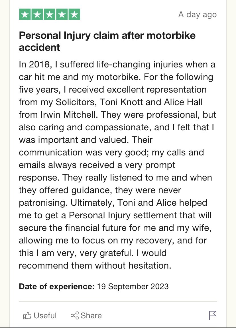 Not a bad start to the week <a href="/AliceHall_IM/">Alice Hall</a> 🤩 <a href="/PIandMedNeg/">Irwin Mitchell Personal Injury & Med Neg</a> #LifeAtIM