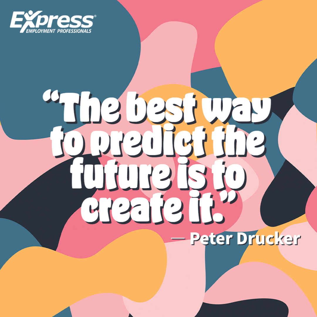 FIND YOUR MOTIVATION! - It's up to you to create the future you want. The first step is to determine what that will be. #MotivationMonday #ExpressPros