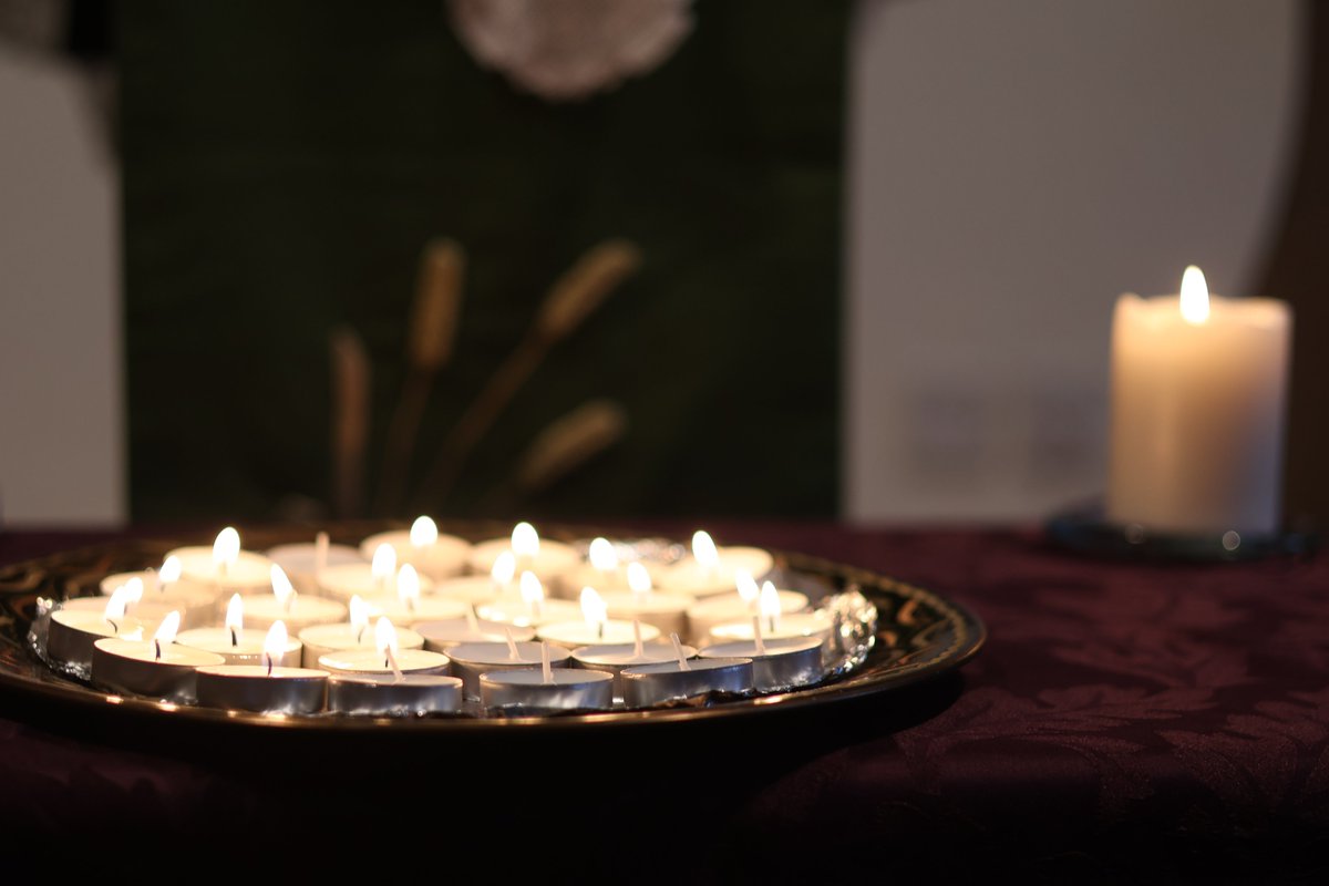 Thank you everyone who came to our Memories service yesterday afternoon.  it was an opportunity to remember loved ones no longer with us.

"Those we love are never really lost to us – for everywhere their special love lives on." Amanda Bradley.