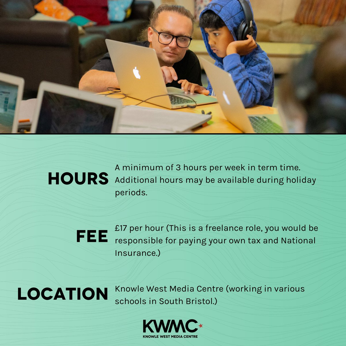 knowlewestmedia's tweet image. (1/2)🚨 New Job Opportunity at KWMC 🚨

Are you 18-25, creative and enjoy introducing other young people to music, technology and art?

We are looking for 2 people to join our inspiring, hardworking and passionate team.

Find more information below...

tinyurl.com/3x8k85j5